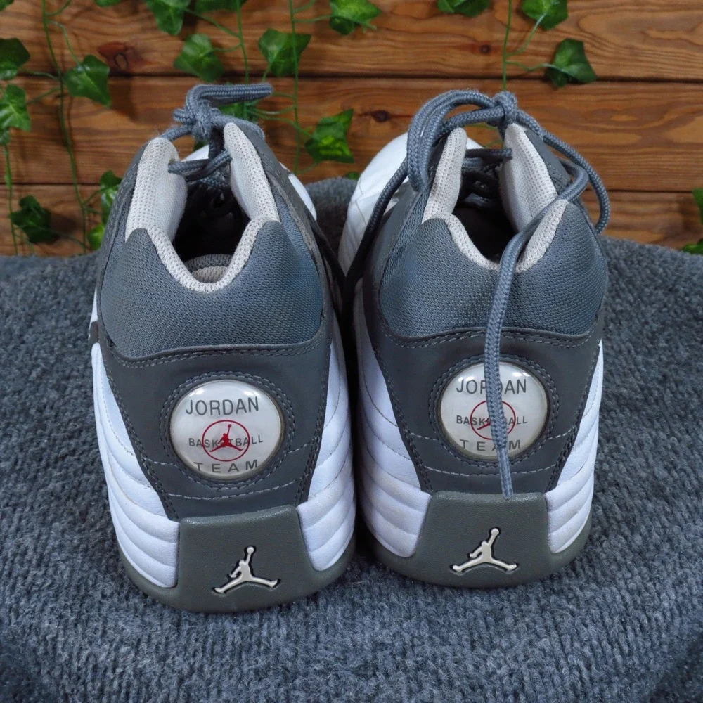 Jordan Jumpman Team 1 Retro Mens Basketball Shoes Size 10.5 Athletic White Grey